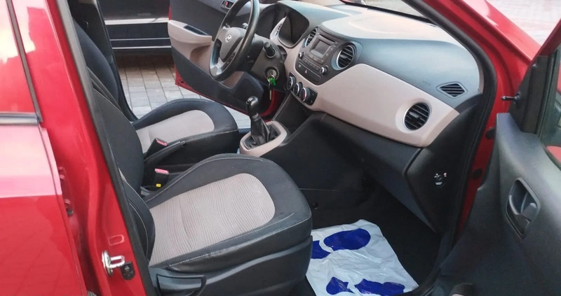 Hyundai i10 cena 19900 przebieg: 156000, rok produkcji 2013 z Lubliniec małe 92